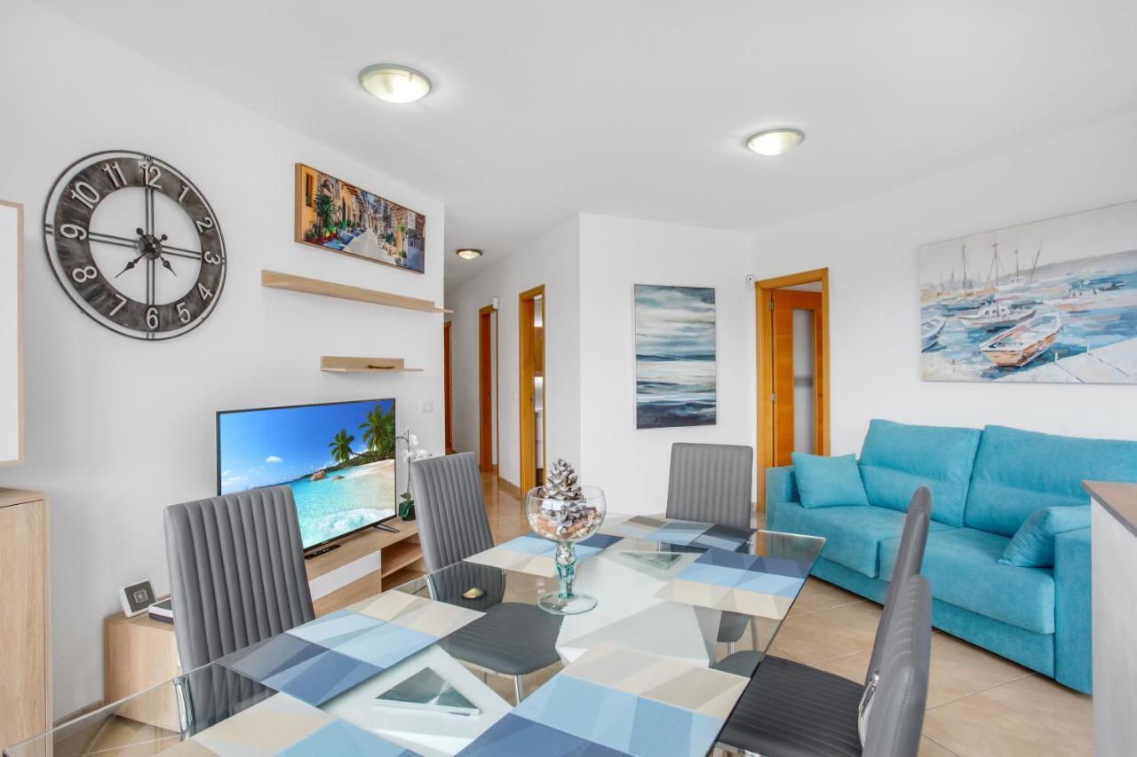 Ocean Blue, Next To The Ocean, Fast Wi-Fi Apartment Los Abrigos Bagian luar foto