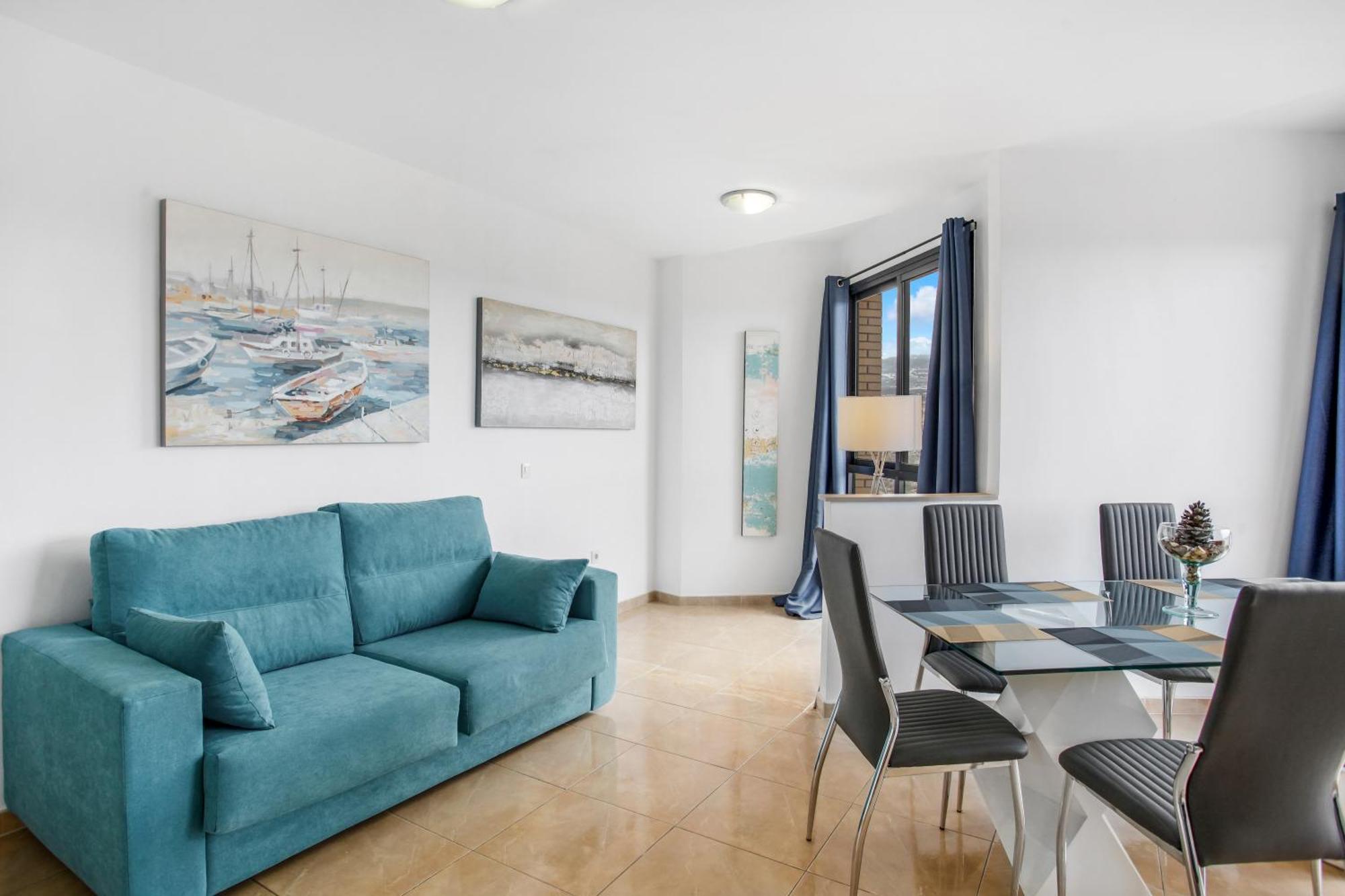 Ocean Blue, Next To The Ocean, Fast Wi-Fi Apartment Los Abrigos Bagian luar foto